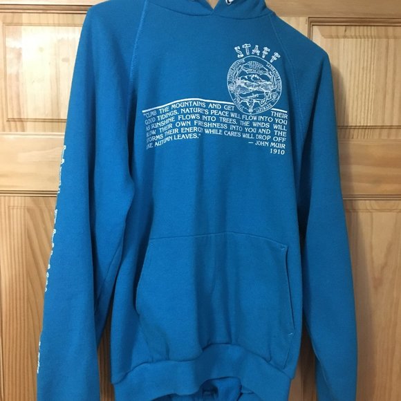 Mt Mount Evans outdoor lab sweatshirt staff outdoor education Colorado school XL